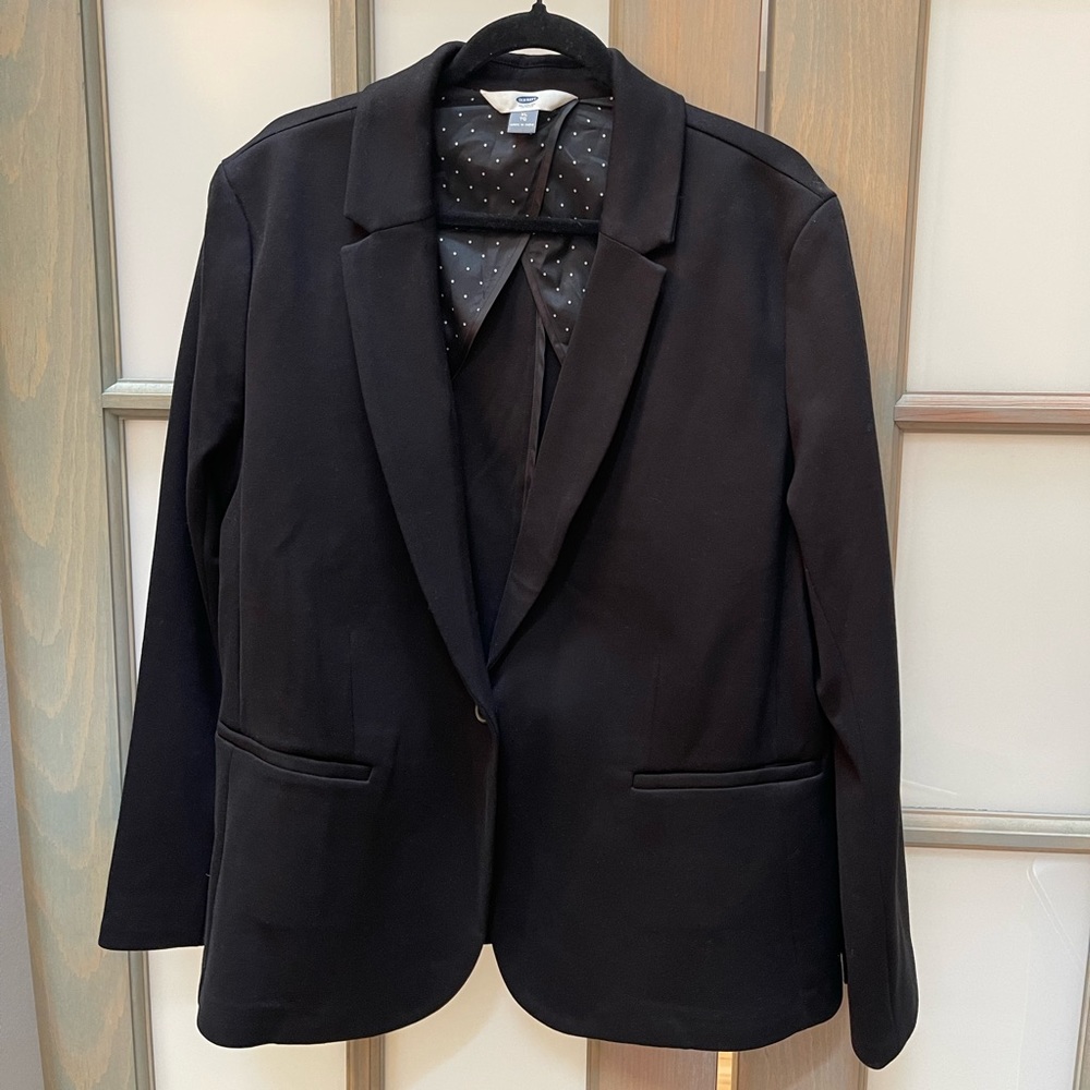 Old Navy Womens Blazer - Black XL